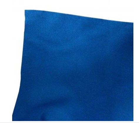 Zwirnpressennessel blau, 160 cm, 135 g/m² thermofixiert, Rolle = 30m, für Tische und Pressen